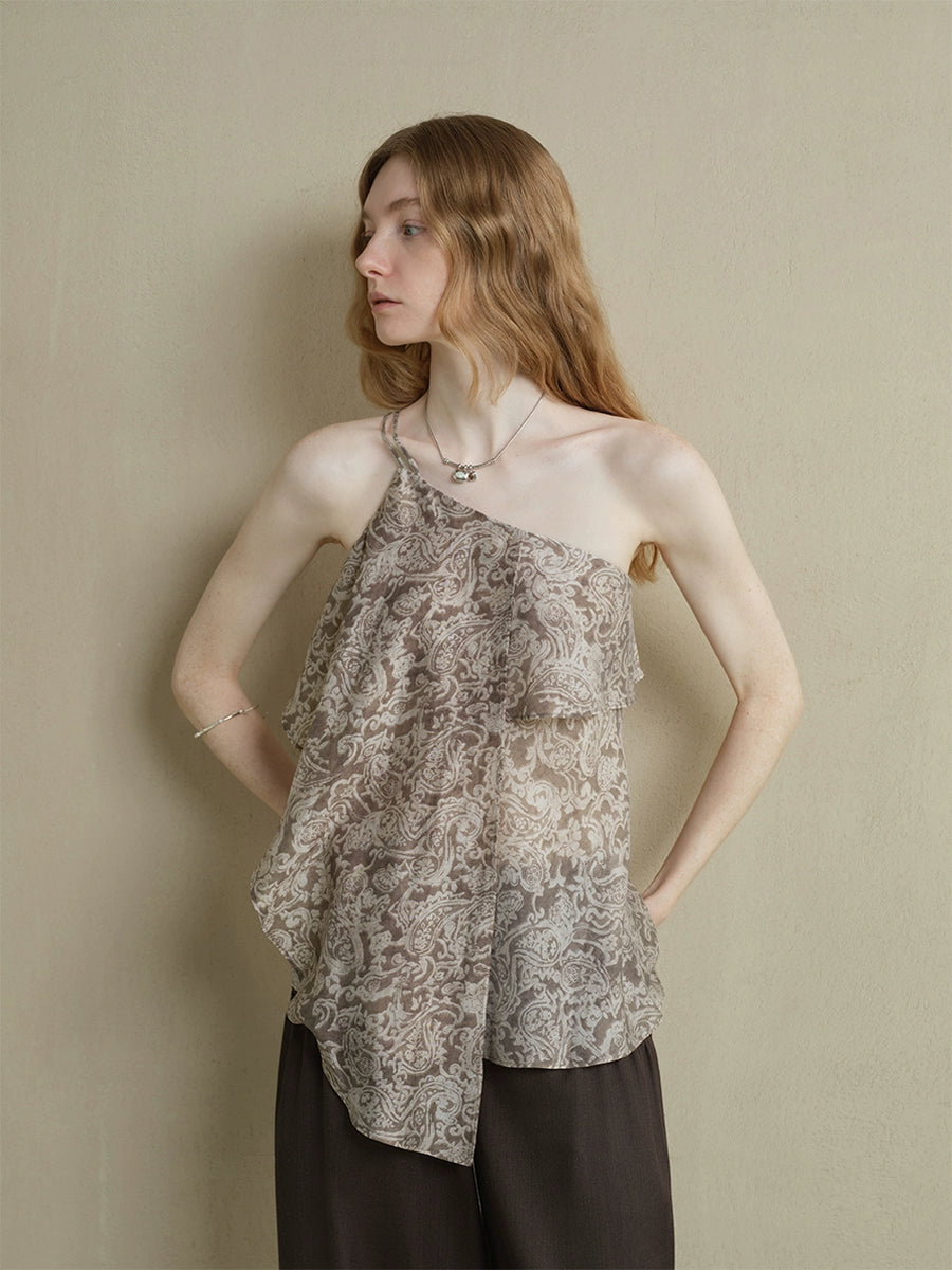 Top Asymétrique à Bretelle Unique