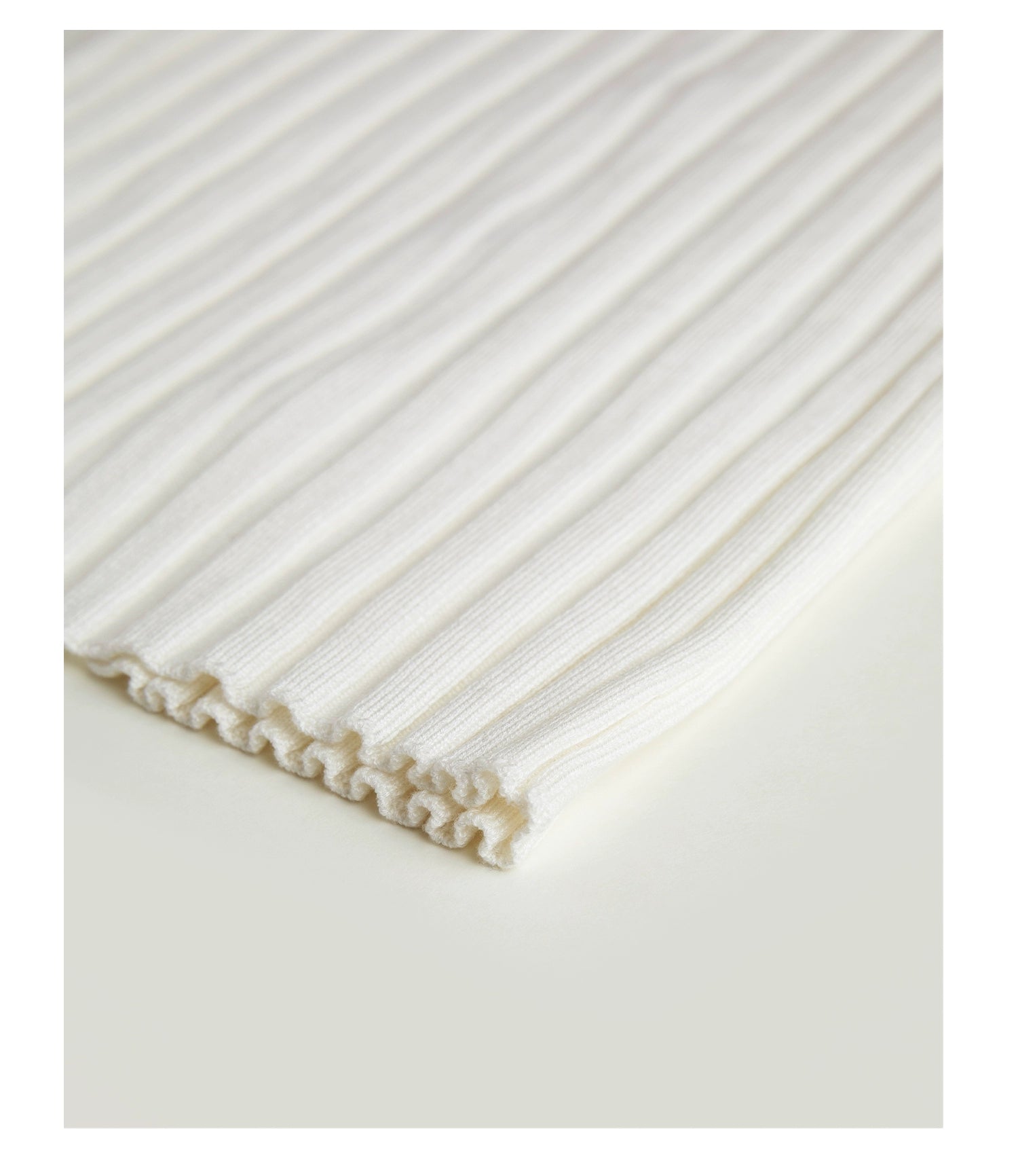 Top en maille Ajouré Col Sculpté